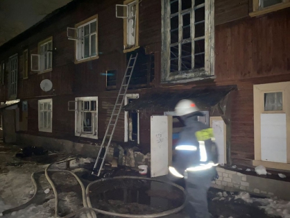Страшный пожар в Костроме унес две жизни