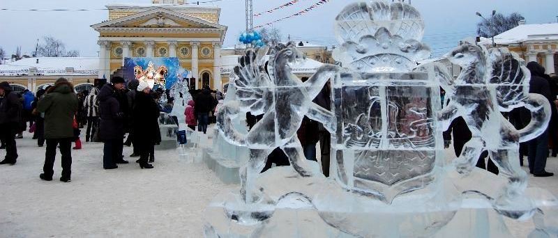 Роскошные ледяные скульптуры в Костроме будут творить 40 команд