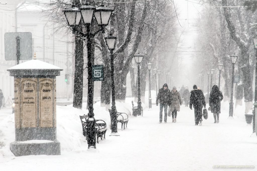 В Костроме обещают новые снегопады