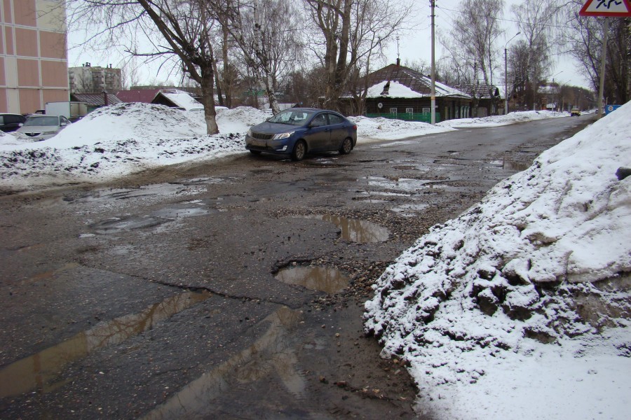 Талой воде не дадут погубить костромские дороги, как в 2016 году