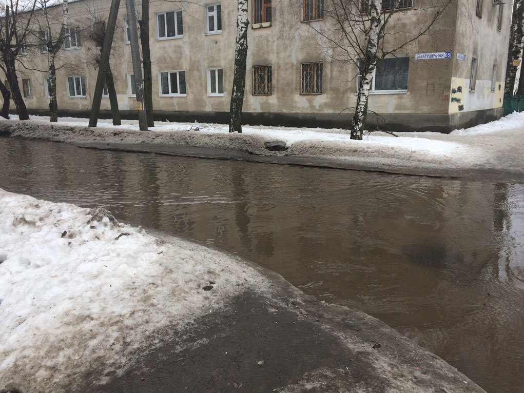 В Костроме могло затопить десятки улиц