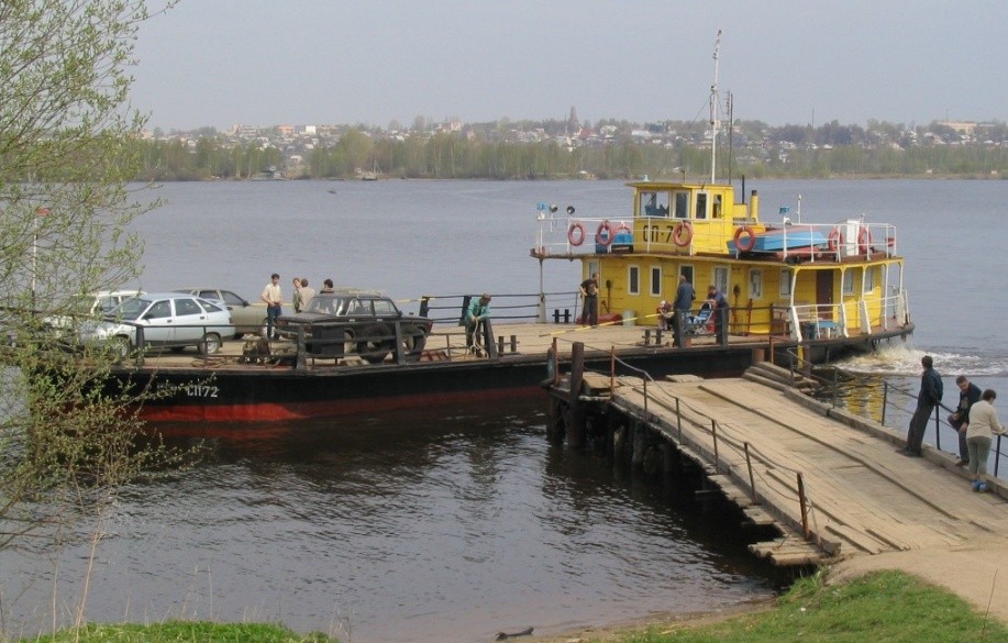 Красносельский паром поможет костромичам во время ремонта моста