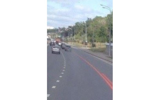 На костромском мосту обнаружили оранжевую разметку. Она продержится 4 месяца