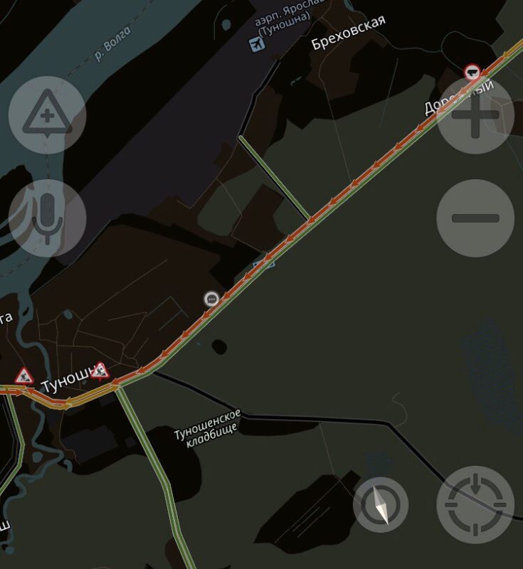 На дороге Кострома-Ярославль образовалась 7-километровая пробка