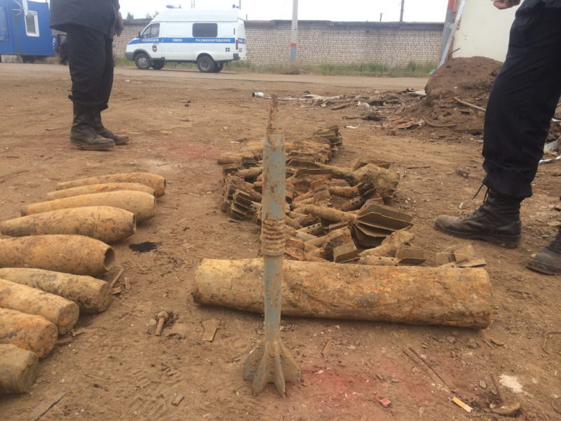 В пункте приеме металлолома в Костроме нашли мины и осколочные снаряды