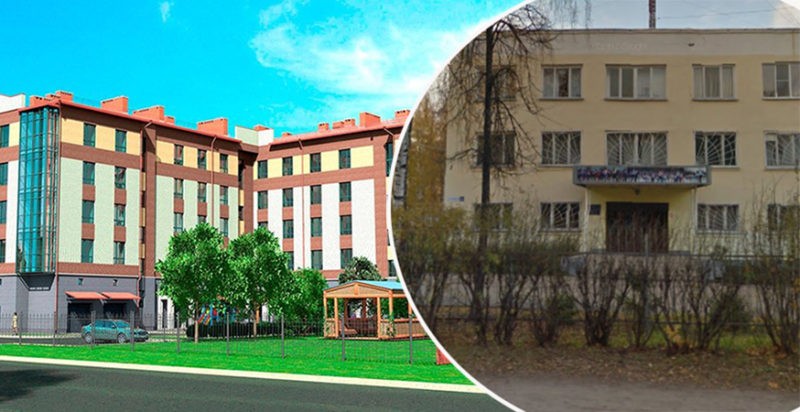 Территорию спортивной школы в Костроме захватили для строительства элитного дома