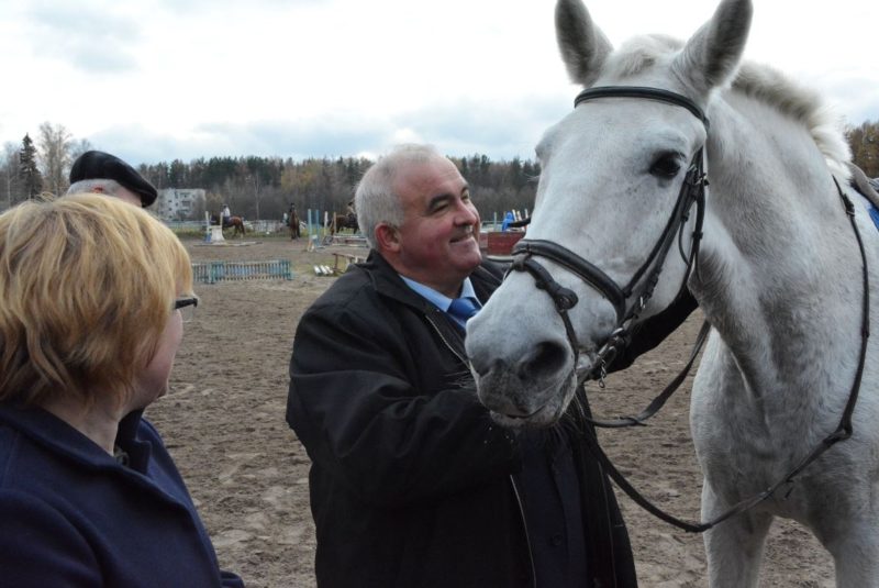 Костромские лошадки убедили Сергея Ситникова найти деньги на строительство манежа
