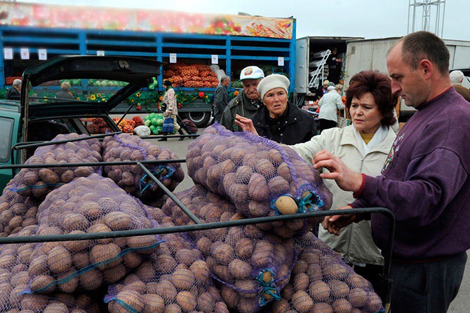Картофель и морковь в Костроме серьезно вздорожали