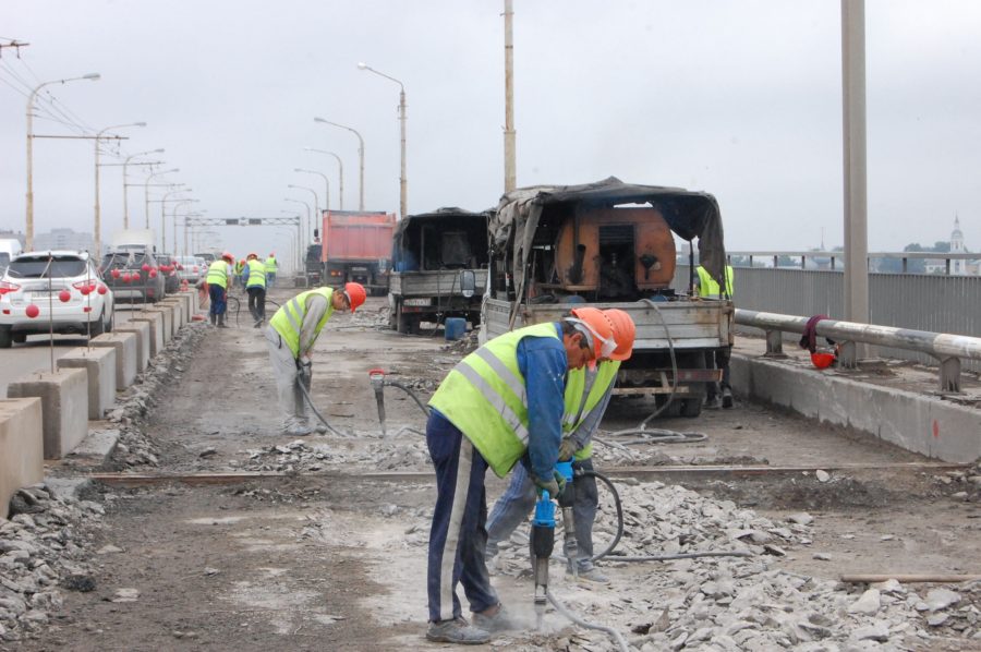Стало известно, когда мост в Костроме снова перекроют для ремонта