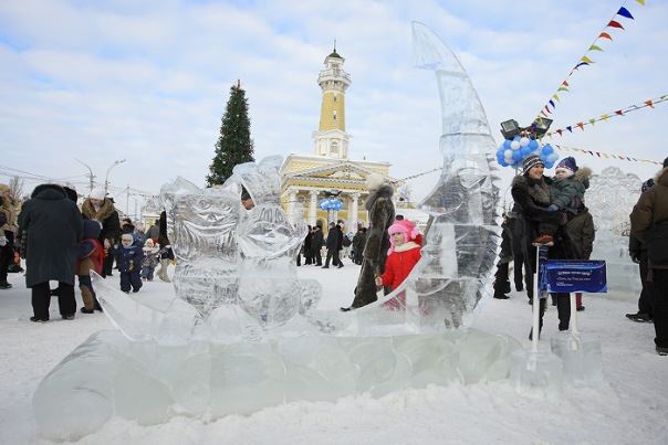 Фестиваль ледовых скульптур в Костроме снова отменили