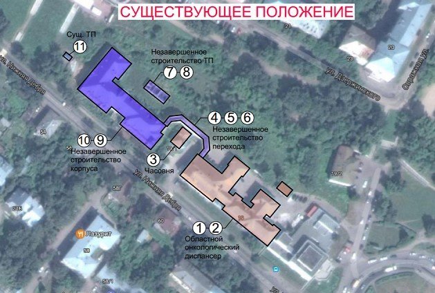 Проект нового корпуса онкодиспансера придется радикально менять