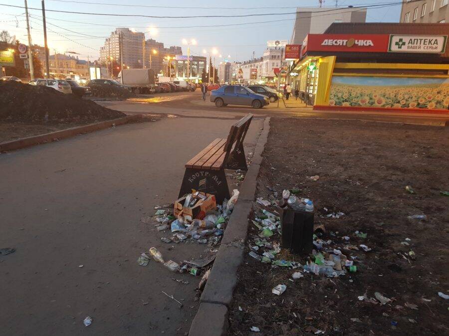 Костромичи обсуждают дико грязные улицы