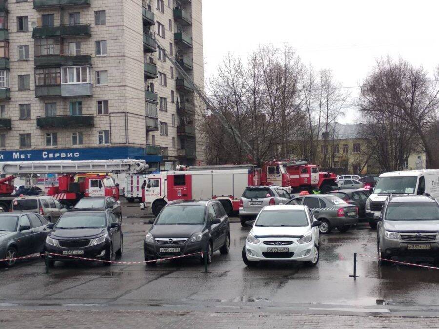 Пожар в доме на улице Депутатской уничтожил квартиру