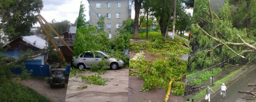 Ураган в Костроме: 5 последствий буйства природы