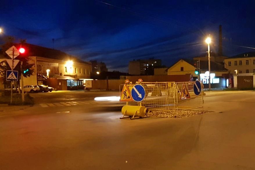 В Костроме жестоко штрафуют за разрытые ямы на дорогах