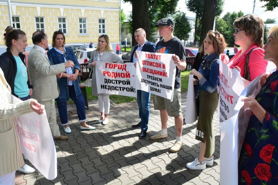 Дольщики непостроенных квартир «Костромагорстроя» готовятся к крайним мерам