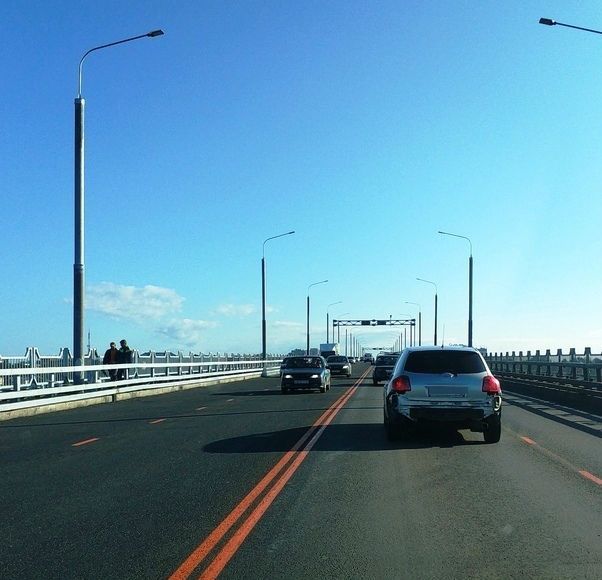 Костромичи об открытии всех полос на переправе: «Ощущение круче, чем от Крымского моста!»