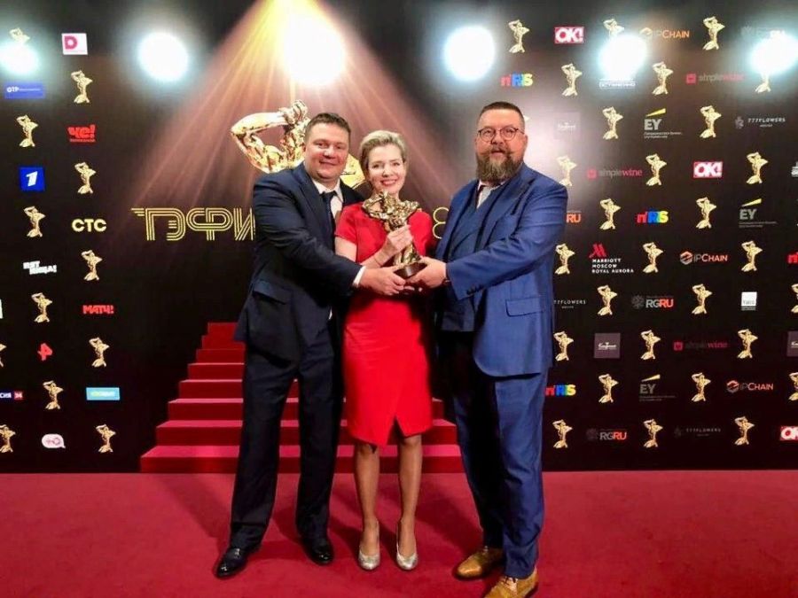 Легенда костромского ТВ получил ТЭФИ с Андреем Малаховым