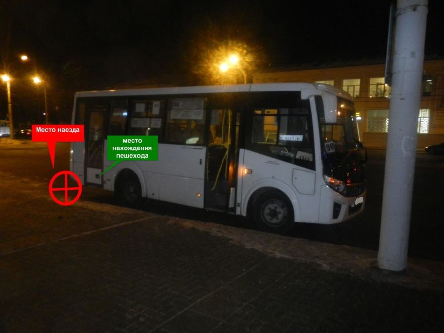 Костромской пенсионер попал под автобус в центре города