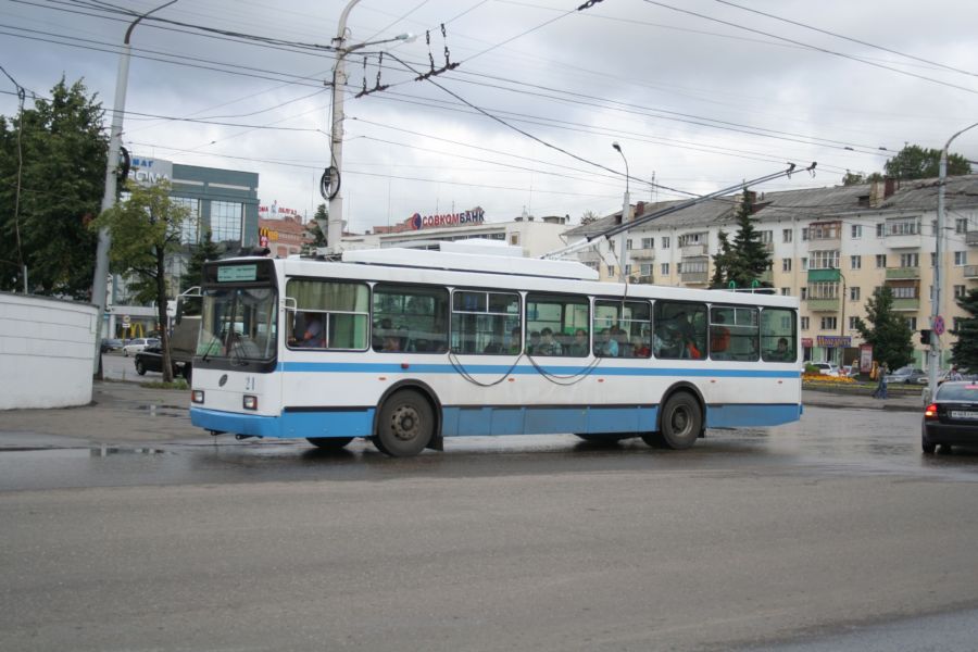 Трехлетняя девочка получила травмы в троллейбусе на улице Советской