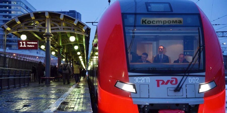 Стало известно, сколько костромичей воспользовались новым поездом до Москвы