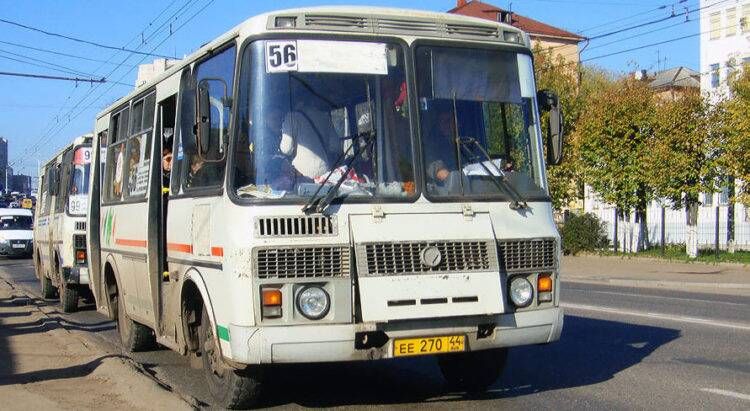 Власти Костромы изменили маршрут популярнейшего автобуса №56