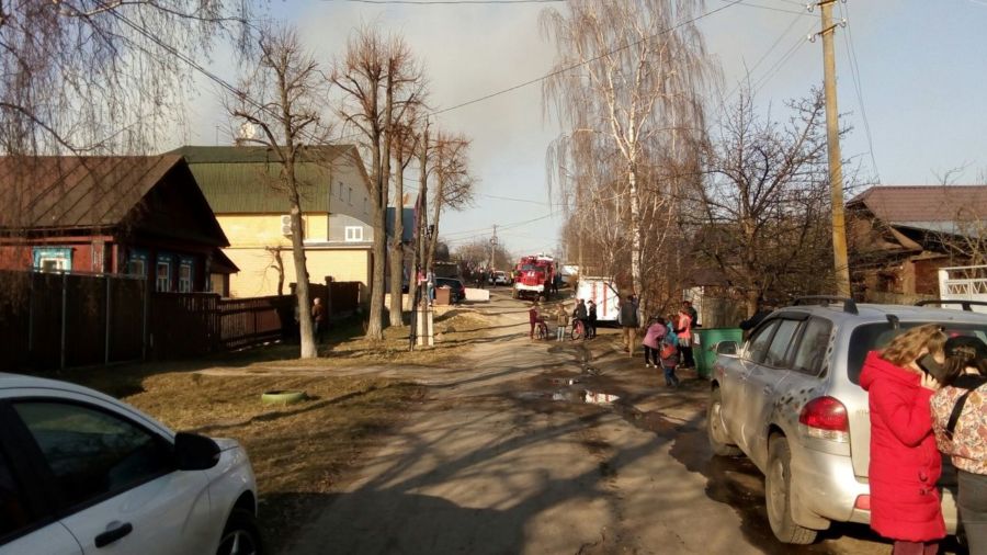 Известная сауна сгорела в Костроме