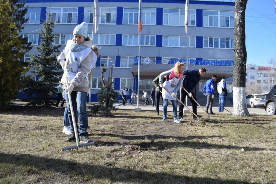 Работники Костромаэнерго приняли участие во Всероссийском экологическом субботнике «Зеленая Весна»