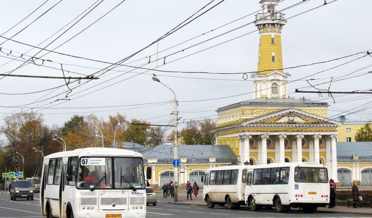 Когда табло в центре Костромы покажет адекватное расписание транспорта