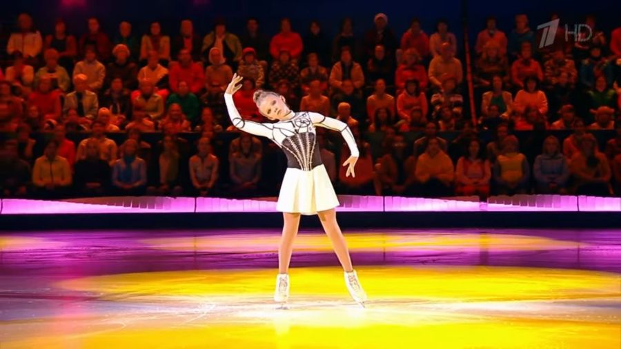 Костромичка Маша Реброва с триумфом выступила в финале шоу «Ледниковый период. Дети»