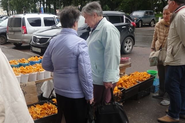 Бабушек-торговок с овощами и фруктами разогнали в центре Костромы