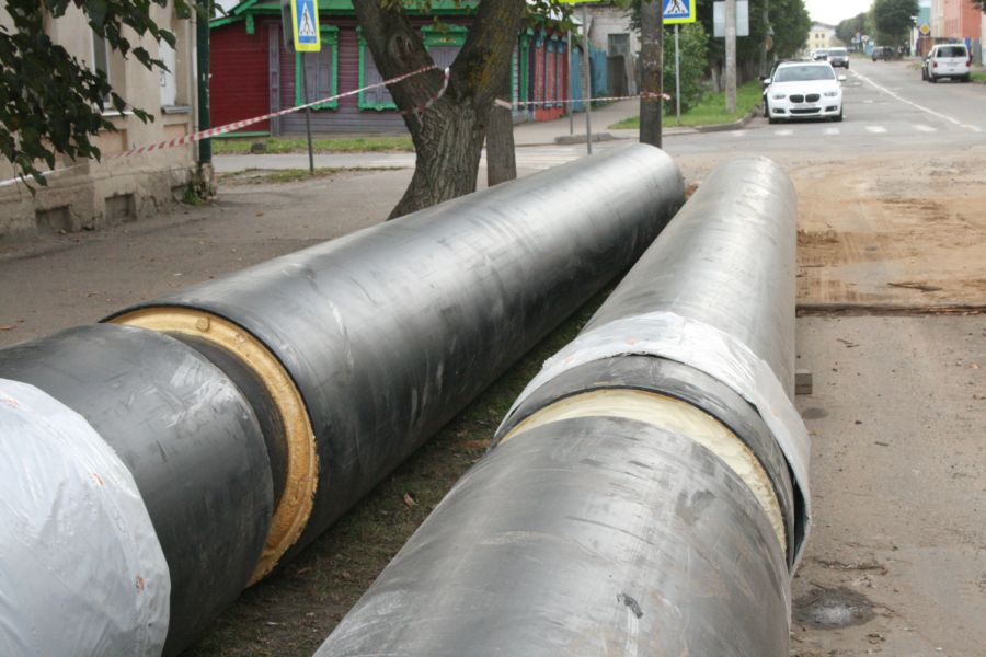 Тепленькая пошла: в Костроме начали ремонт главной трубы по горячей воде