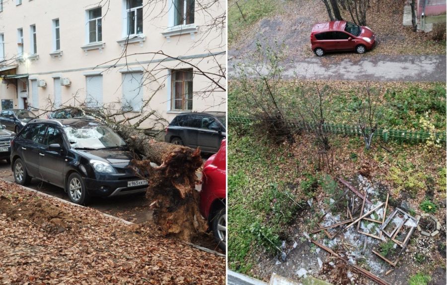 Сорванные крыши и упавшие балконы: как Кострома пережила ночную бурю