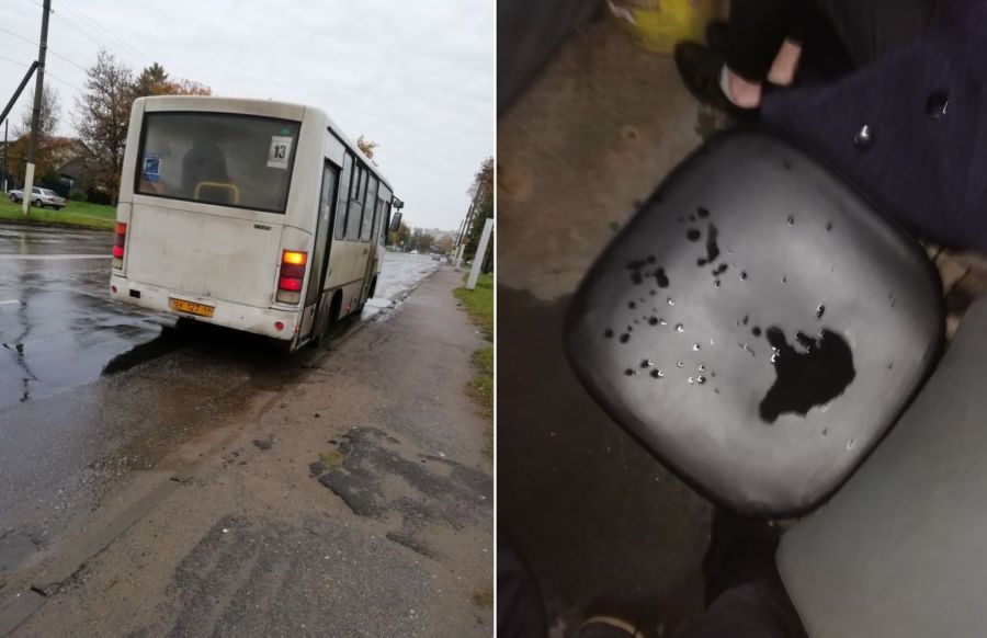 Автобус в Костроме сняли с маршрута из-за водопада в салоне