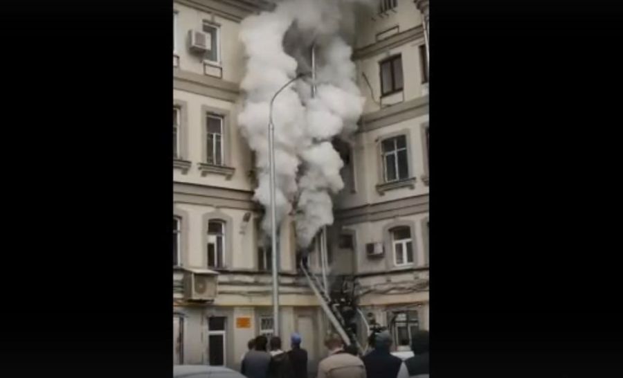 Костромичи обсуждают видео пожара в музыкальном колледже