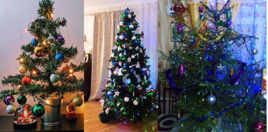 Костромичи похвастались своими новогодними ёлочками: самые лучшие