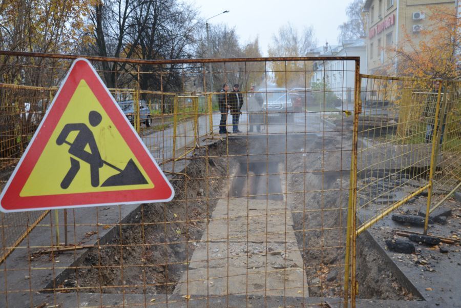 Областные власти попросили убрать коммуникации из-под костромских дорог