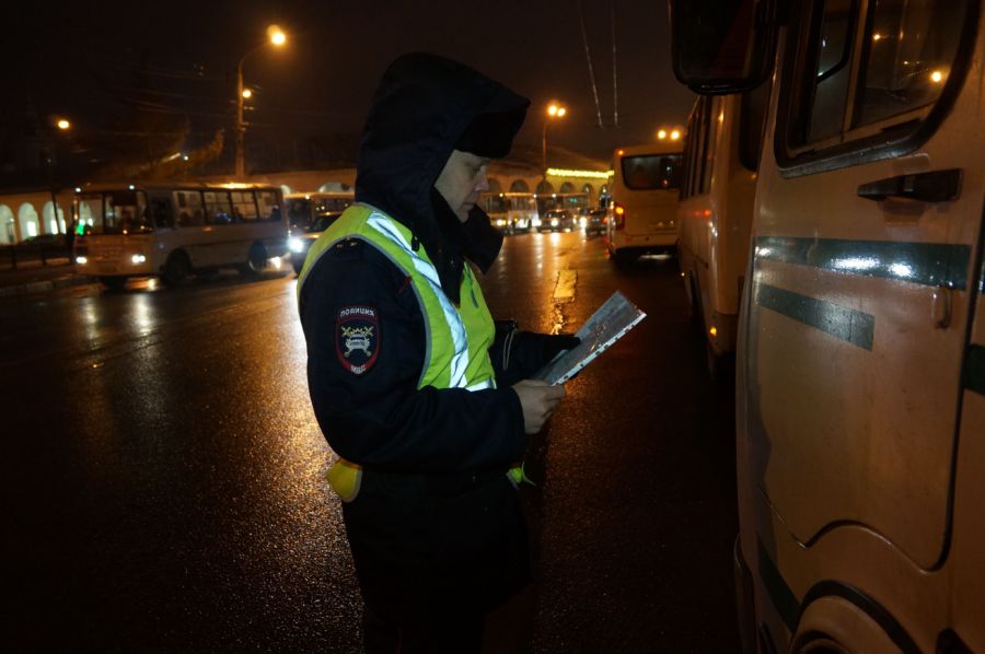 Рейд ГИБДД: каждый пятый автобус в Костроме оказался неисправен и опасен