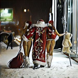 Залезающих в окно Дедов Морозов обнаружили в Костроме