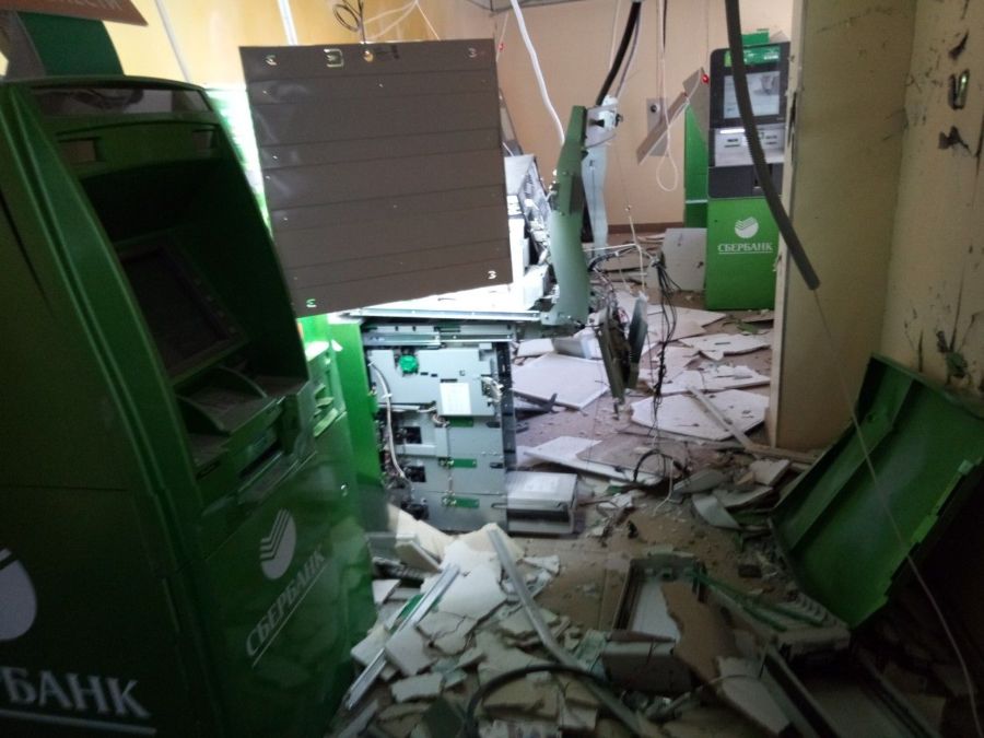 Взорвавший банкомат в Костроме грабитель погиб в Череповце