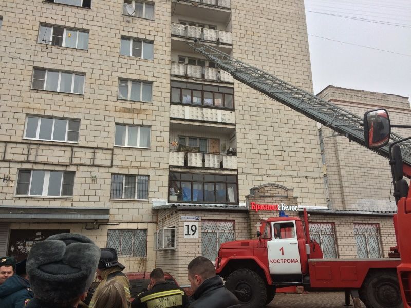 Костромич попал в реанимацию после страшного пожара в общежитии