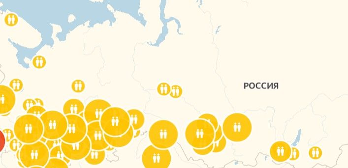 Индекс самоизоляции Яндекса: Кострому отметили желтым цветом