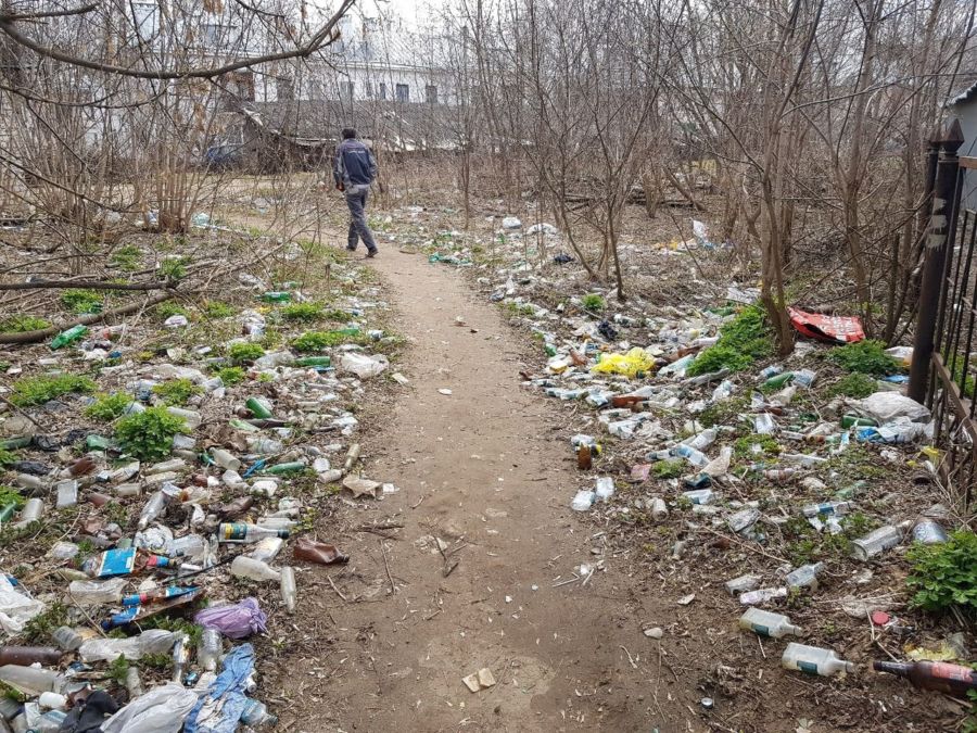 Костромичи устроили флешмоб с фото заваленных мусором дворов