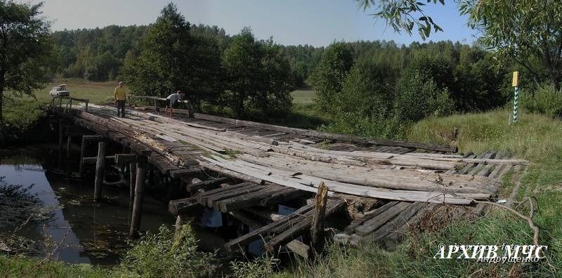 Рухнувший мост оставил отрезанными от цивилизации пять костромских деревень