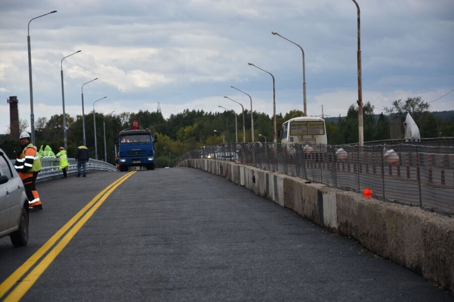 Отремонтированную полосу моста через Кострому открывают для автомобилей