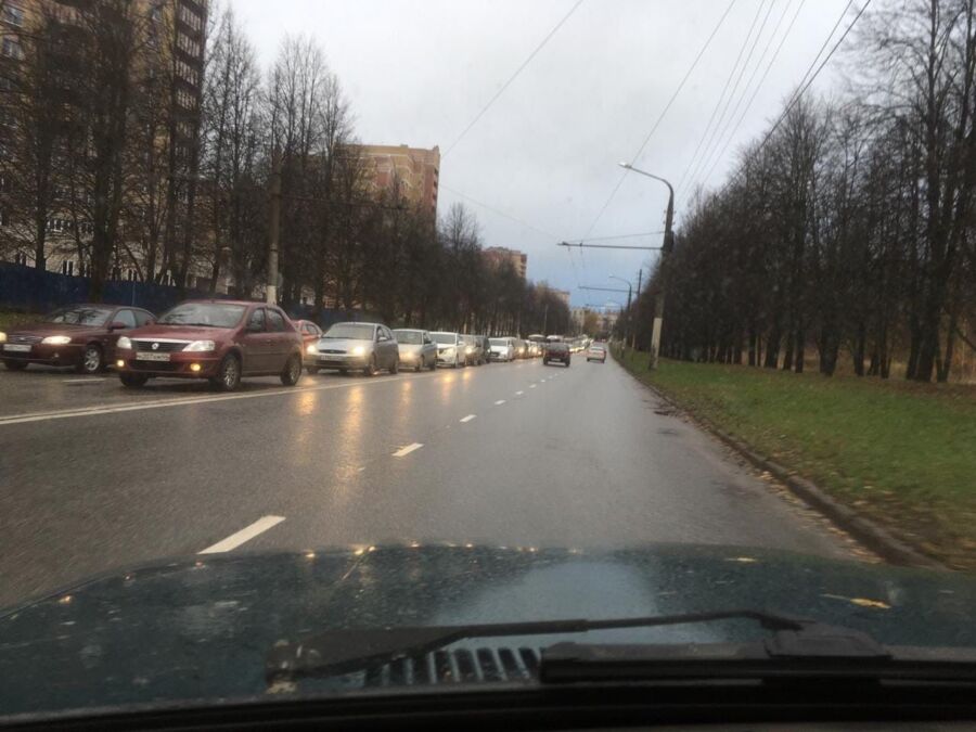 Километровые пробки: в Костроме начала действовать новая схема движения
