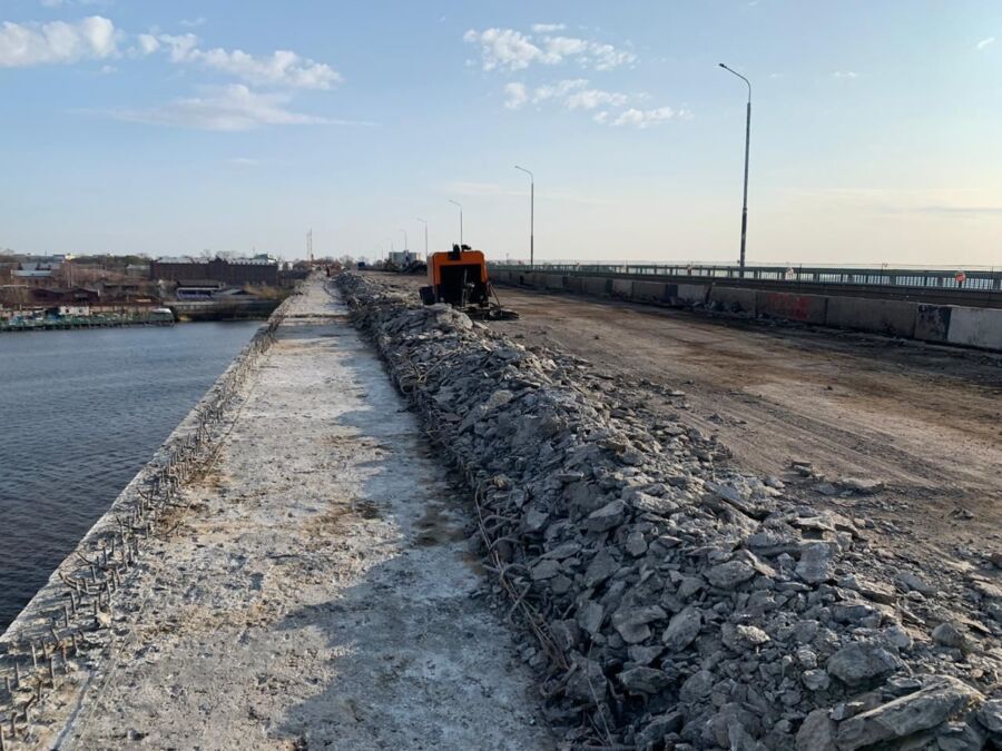 Мост через реку Кострома будут ремонтировать даже зимой