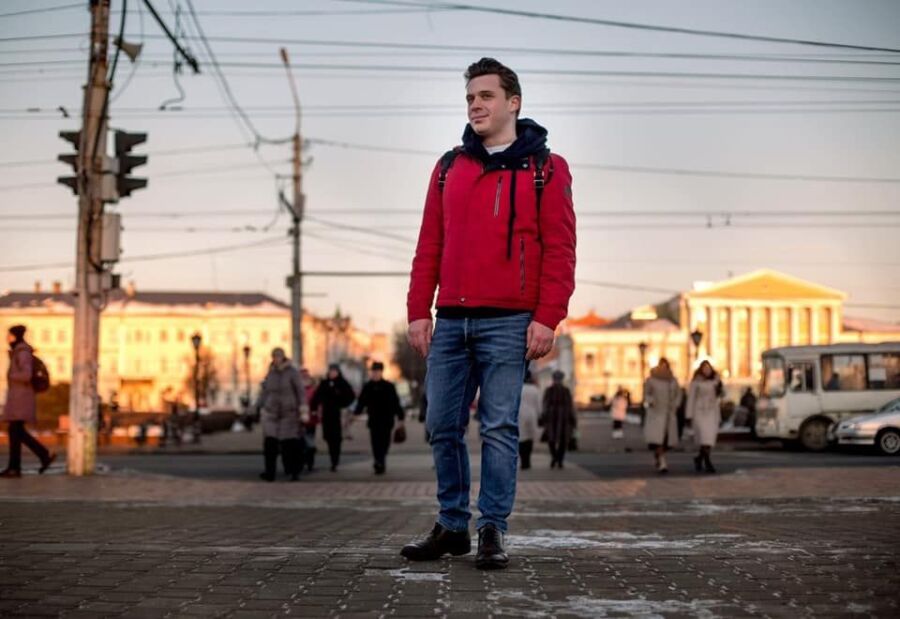 Известный костромской журналист напоследок сделал фотосессию в центре Костромы