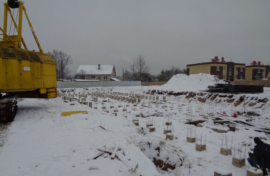 Дом для переселенцев в Костроме будут строить даже в морозы