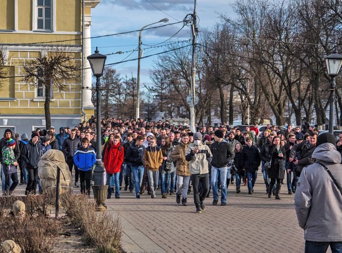 Студентам КГУ пригрозили штрафами и позором за участие в митинге в Костроме